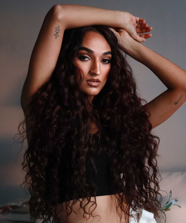 Curly Lace Clip-In Hair Extensions